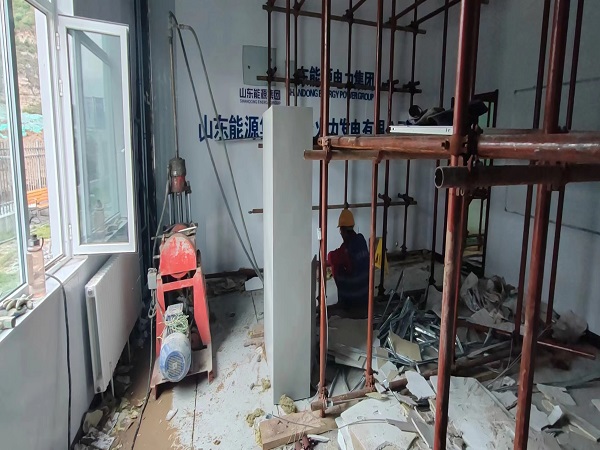 梁山厂房基础沉降注浆加固